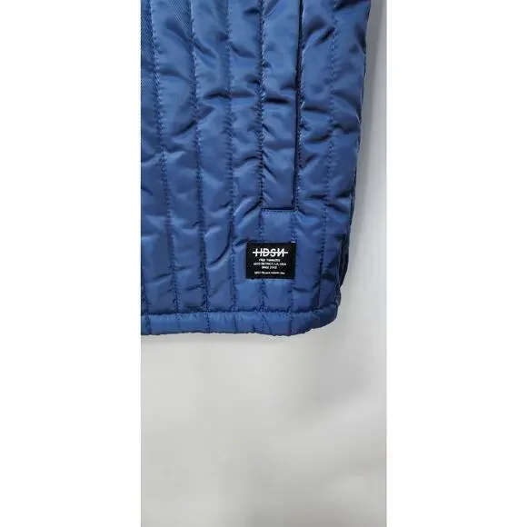 New NWT Hudson Classic Men's Quilted Shirt Jacket Size Medium